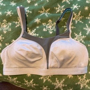 gray Champion sports bra - underwire - max support